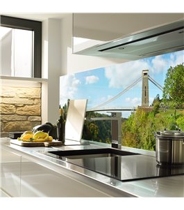 Glas Küchenrückwand 6 mm ESG Motive KRWM-0825