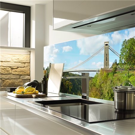 Glas Küchenrückwand 6 mm ESG Motive KRWM-0825