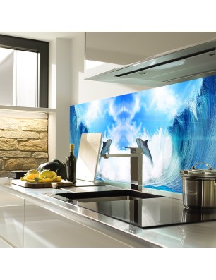 Glas Küchenrückwand 6 mm ESG Motive KRWM-0827