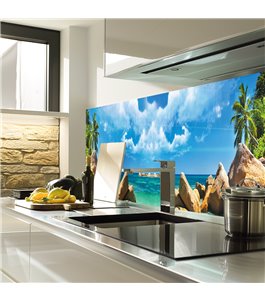 Glas Küchenrückwand 6 mm ESG Motive KRWM-0831