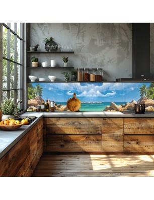 Glas Küchenrückwand 6 mm ESG Motive KRWM-0831