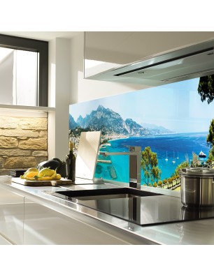 Glas Küchenrückwand 6 mm ESG Motive KRWM-0833