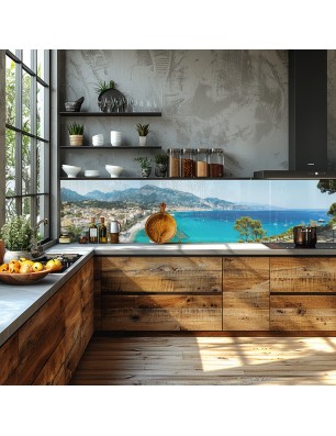 Glas Küchenrückwand 6 mm ESG Motive KRWM-0833