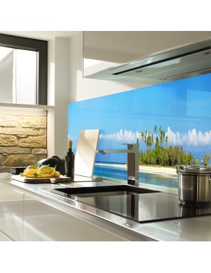 Glas Küchenrückwand 6 mm ESG Motive KRWM-0835