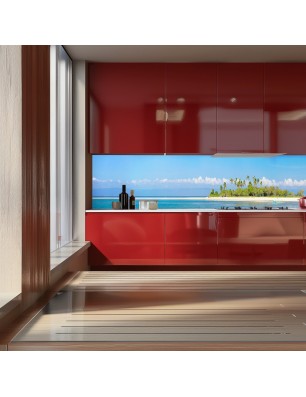 Glas Küchenrückwand 6 mm ESG Motive KRWM-0835