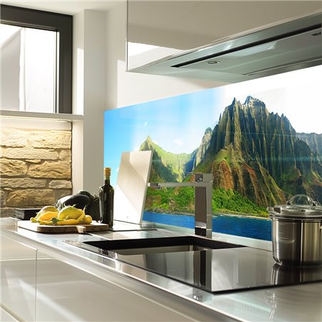 Glas Küchenrückwand 6 mm ESG Motive KRWM-0836