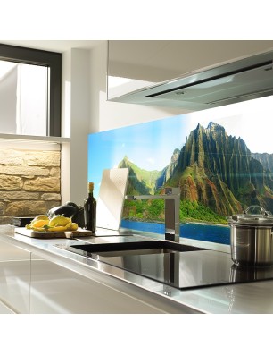 Glas Küchenrückwand 6 mm ESG Motive KRWM-0836