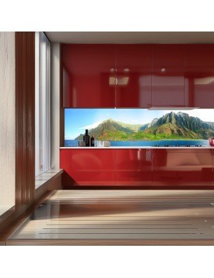 Glas Küchenrückwand 6 mm ESG Motive KRWM-0836