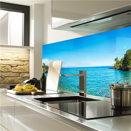 Glas Küchenrückwand 6 mm ESG Motive KRWM-0837