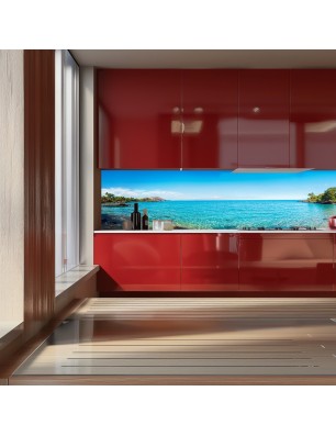 Glas Küchenrückwand 6 mm ESG Motive KRWM-0837