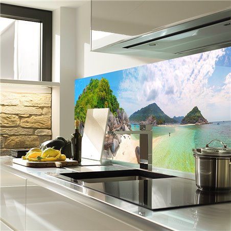 Glas Küchenrückwand 6 mm ESG Motive KRWM-0839