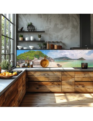 Glas Küchenrückwand 6 mm ESG Motive KRWM-0839