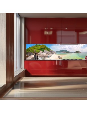 Glas Küchenrückwand 6 mm ESG Motive KRWM-0839