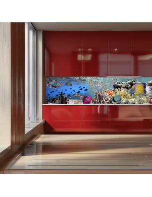 Glas Küchenrückwand 6 mm ESG Motive KRWM-0842