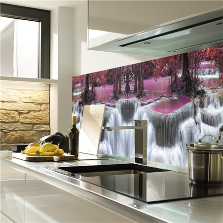 Glas Küchenrückwand 6 mm ESG Motive KRWM-0843