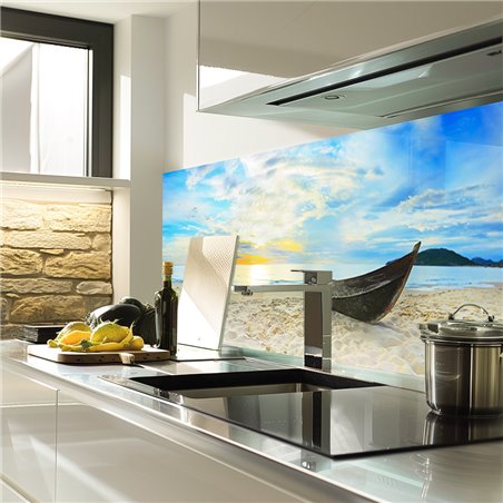 Glas Küchenrückwand 6 mm ESG Motive KRWM-0844