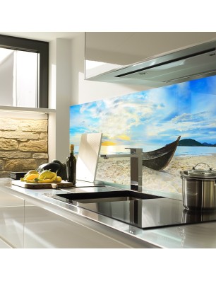 Glas Küchenrückwand 6 mm ESG Motive KRWM-0844