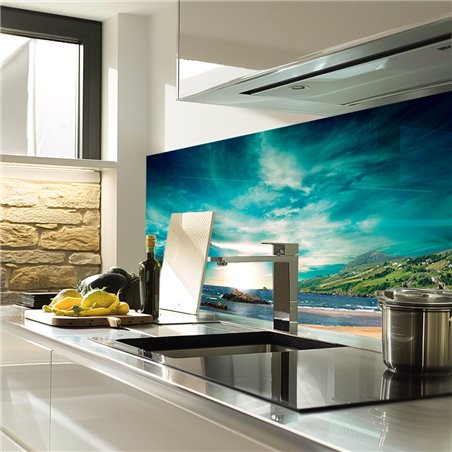 Glas Küchenrückwand 6 mm ESG Motive KRWM-0873