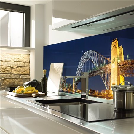 Glas Küchenrückwand 6 mm ESG Motive KRWM-0877