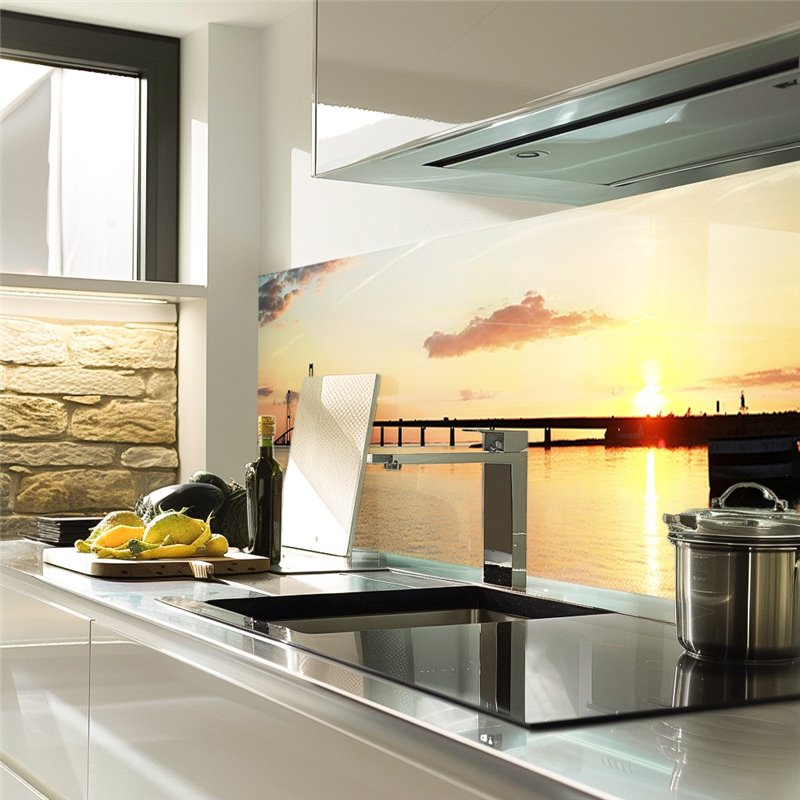 Glas Küchenrückwand 6 mm ESG Motive KRWM-0884