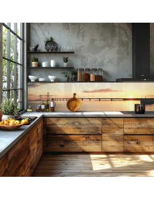 Glas Küchenrückwand 6 mm ESG Motive KRWM-0884