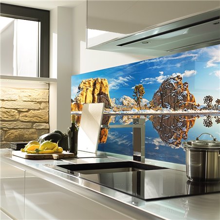 Glas Küchenrückwand 6 mm ESG Motive KRWM-0890