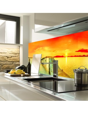 Glas Küchenrückwand 6 mm ESG Motive KRWM-0892