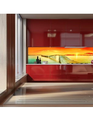 Glas Küchenrückwand 6 mm ESG Motive KRWM-0892