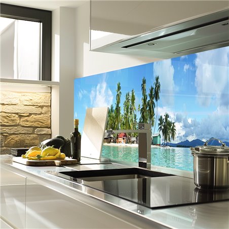 Glas Küchenrückwand 6 mm ESG Motive KRWM-0898