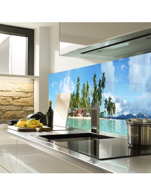 Glas Küchenrückwand 6 mm ESG Motive KRWM-0898