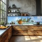 Glas Küchenrückwand 6 mm ESG Motive KRWM-0898