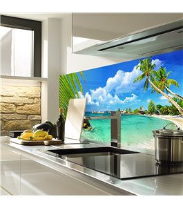 Glas Küchenrückwand 6 mm ESG Motive KRWM-0901