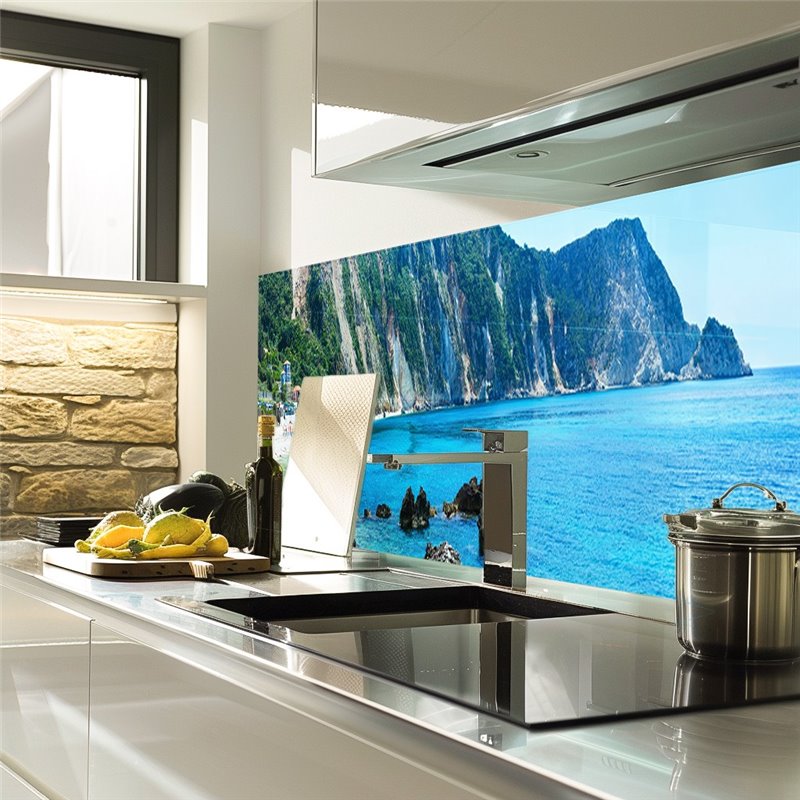 Glas Küchenrückwand 6 mm ESG Motive KRWM-0904