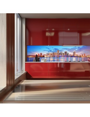 Glas Küchenrückwand 6 mm ESG Motive KRWM-0906