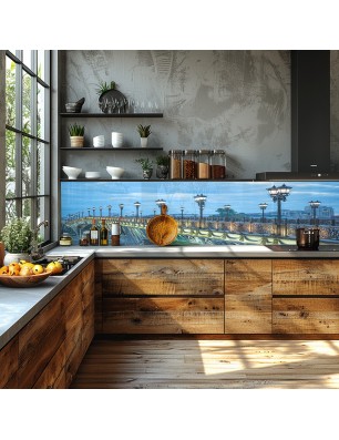 Glas Küchenrückwand 6 mm ESG Motive KRWM-0907