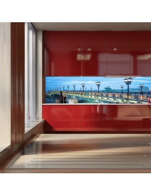 Glas Küchenrückwand 6 mm ESG Motive KRWM-0907