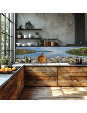 Glas Küchenrückwand 6 mm ESG Motive KRWM-0910