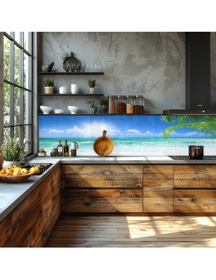 Glas Küchenrückwand 6 mm ESG Motive KRWM-0915