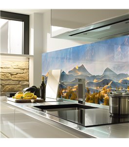 Glas Küchenrückwand 6 mm ESG Motive KRWM-0916