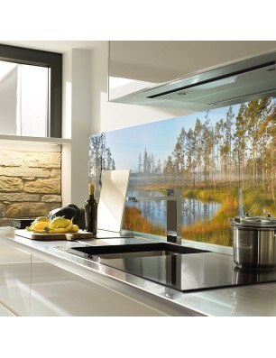 Glas Küchenrückwand 6 mm ESG Motive KRWM-0927