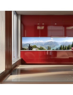 Glas Küchenrückwand 6 mm ESG Motive KRWM-0928