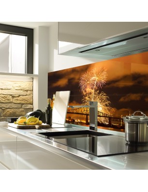 Glas Küchenrückwand 6 mm ESG Motive KRWM-0934