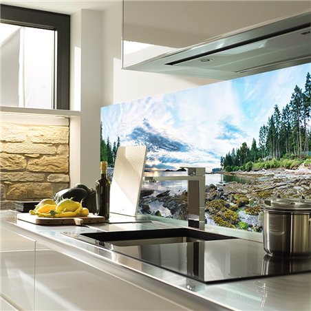 Glas Küchenrückwand 6 mm ESG Motive KRWM-0956