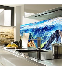 Glas Küchenrückwand 6 mm ESG Motive KRWM-0960