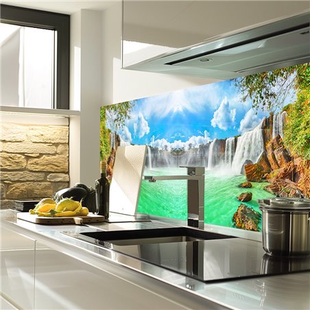 Glas Küchenrückwand 6 mm ESG Motive KRWM-0970