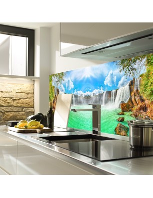 Glas Küchenrückwand 6 mm ESG Motive KRWM-0970