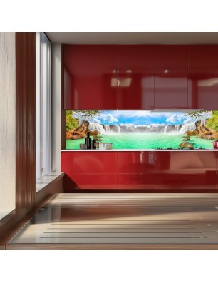 Glas Küchenrückwand 6 mm ESG Motive KRWM-0970