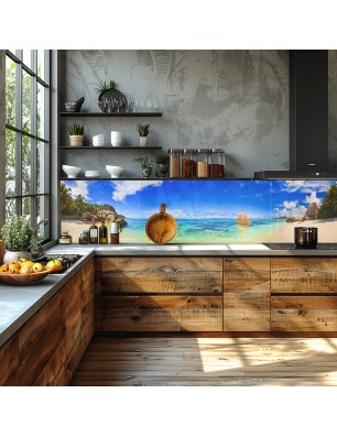 Glas Küchenrückwand 6 mm ESG Motive KRWM-0976