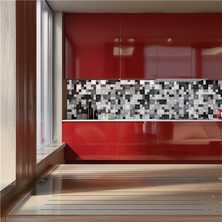 Küchenrückwand Platte 6 mm ESG Fliesenmotive KRWF-01-08