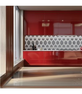 Küchenrückwand Platte 6 mm ESG Fliesenmotive KRWF-02-01